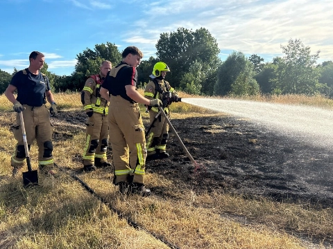 'Groene dak' Ketheltunnel in brand