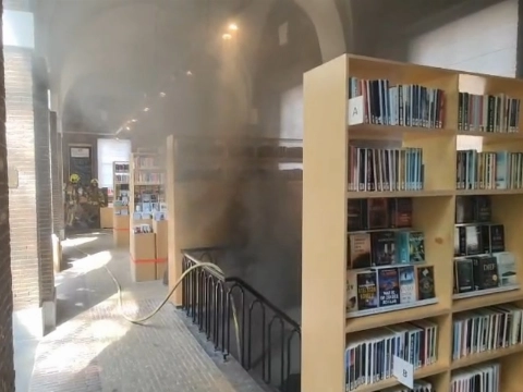 Bibliotheek woensdag deels weer open