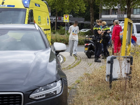Ongeval op Nieuwlandplein