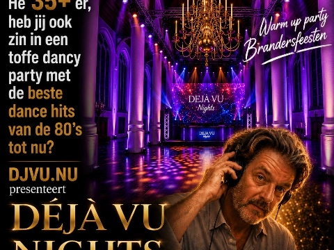 Schiedam krijgt nieuw 35+-dancefeest in Grote Kerk