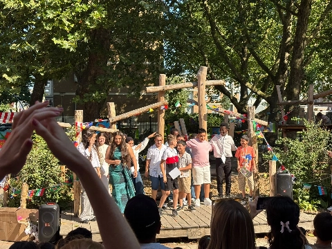 Feestelijke afsluiting van het schooljaar op De Wereldschool