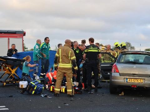 Ongeval op A13 eist dodelijk slachtoffer