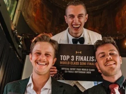 Franko Miloslavić wint Diageo World Class