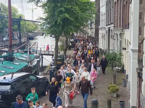 Vrolijk slot Avondvierdaagse