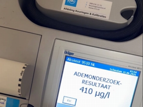 Rijbewijs ingevorderd