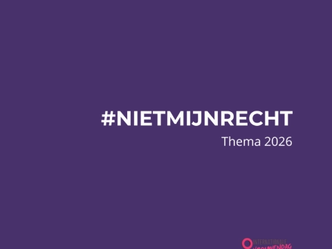 Praat mee op Vrouwendag in de bieb: #NietMijnRecht