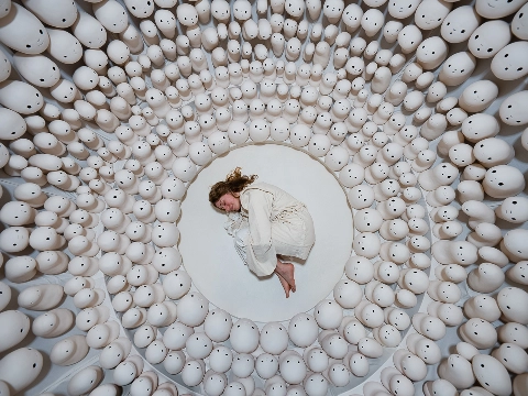 Betoverende tempel van kunstenaar Isa van Lier ontroert bezoekers