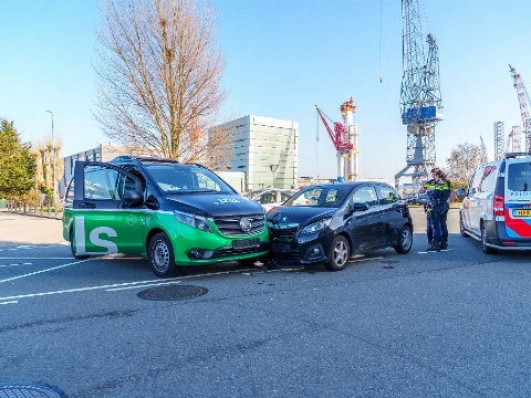 Finke schade na aanrijding