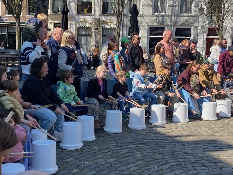 Kindermuziekweek van start op Nyabinghi-ritme