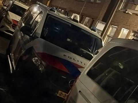 Drukke nacht voor Schiedamse politie