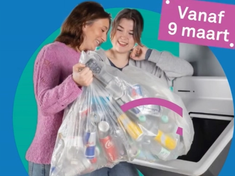 De statiegeldbulkmachine - bij De Cirkel