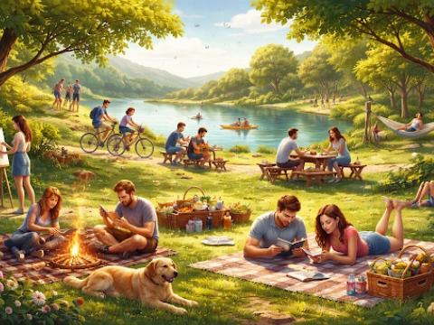 Wat doen mensen in hun vrije tijd?