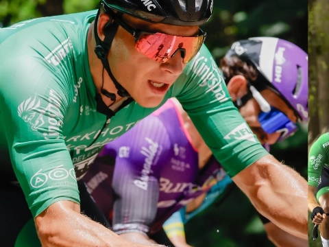 Luke Verburg net niet naar winst in Kasseienomloop