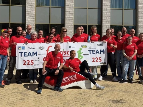 Franciscus Runners van Parijs naar Rotterdam
