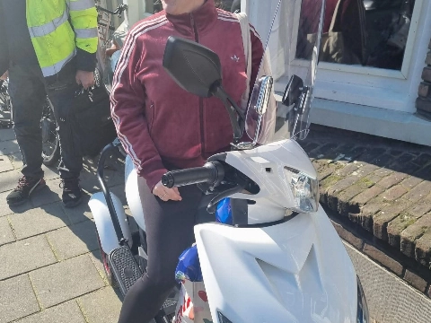 Scootmobiel gestolen