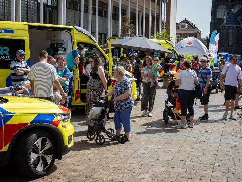 Veiligheidsdag onder een zonnig gesternte
