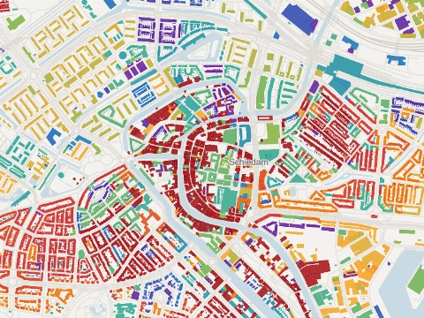 Nu online: de bouwjaarkaart van Schiedam
