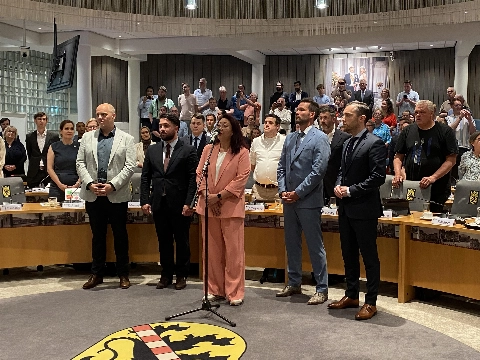 Wethouders geïnstalleerd