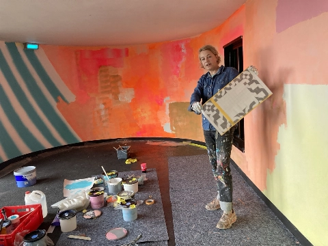 Tapijt aan de muur