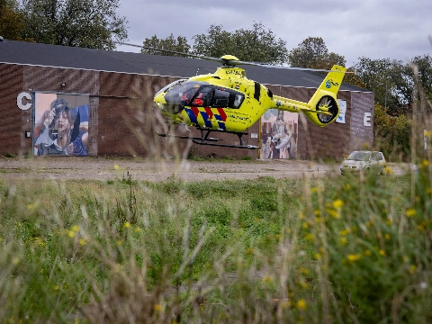 Traumaheli naar medische noodsituatie in oost