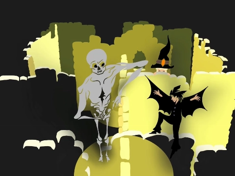 Halloween, 'night at the museum'