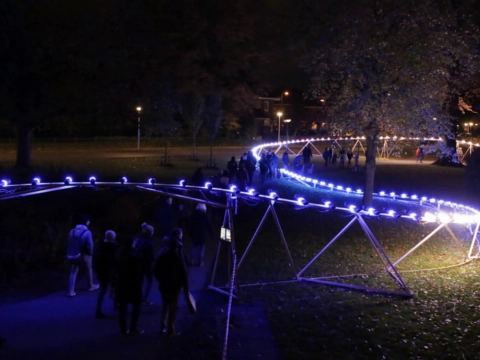 Winterlicht kiest voor minder, maar grotere lichtkunstwerken in Julianapark