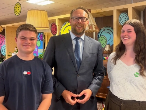 Minister Heerma te gast in Schiedam
