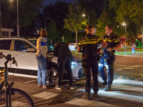 Taxi rijdt fietser aan