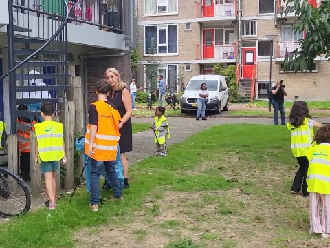 Geen genoegen nemen met troep in Schiedam