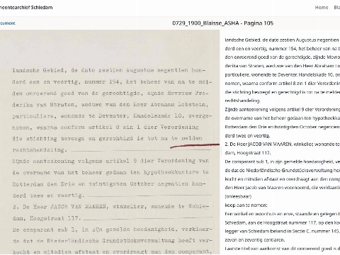 Schiedamse notariële akten uit WO II gedigitaliseerd