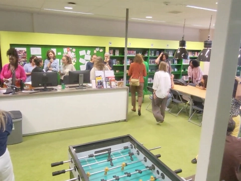 Lentiz Life opent nieuwe bibliotheek