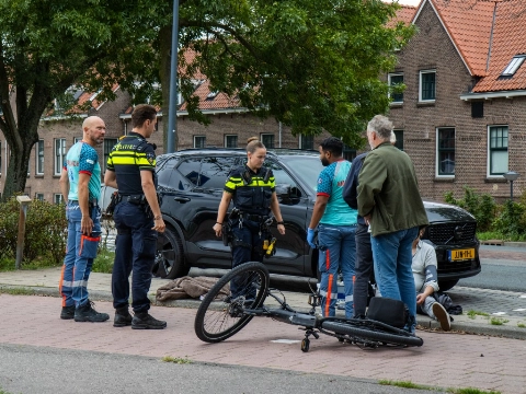 Fietser gewond door afbrekende boomtak op Havendijk in Schiedam