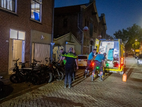 Gewonde bij steekincident in west