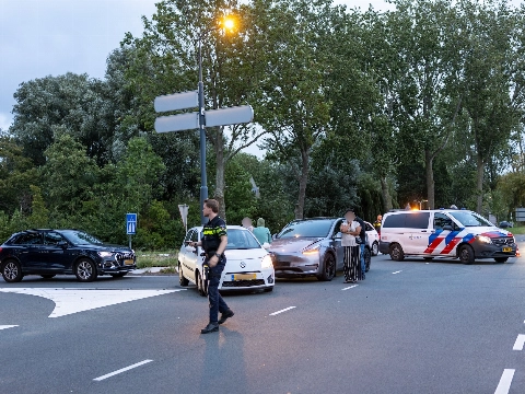 Naar ziekenhuis na aanrijding