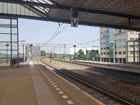 Geen treinen naar Rotterdam