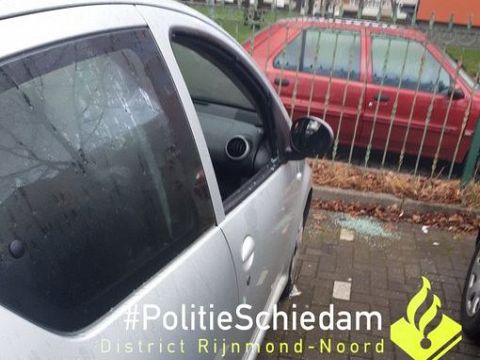 Zeventien procent meer autokraken in Schiedam
