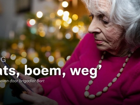 Blog: Pats, boem, weg