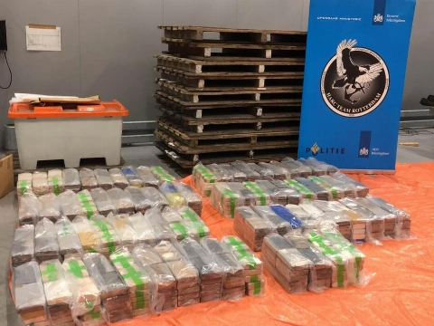 Douane onderschept 740 kilo coca&iuml;ne