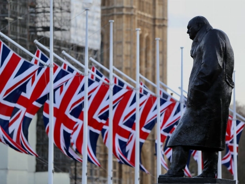 Groot Brittannië opnieuw op slot