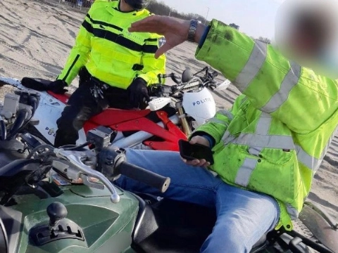 Overlastgevende motorrijders beboet