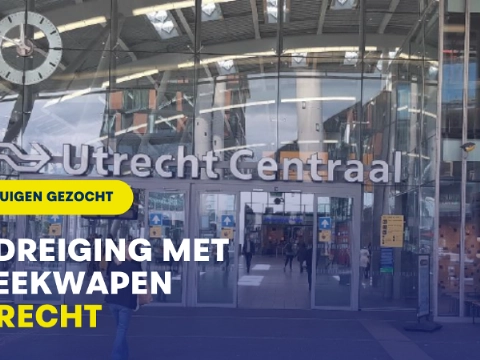 NS-Medewerkers bedreigd met steekwapen op Utrecht Centraal Station