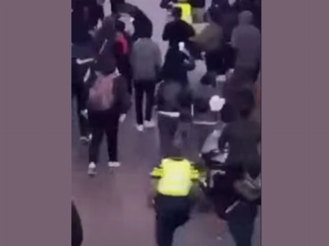 Grote vechtpartij op kermis, weggegooid wapen gaat af