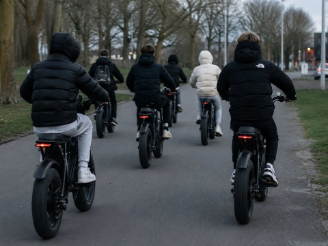 72-jarige man zwaar mishandeld door groep jongeren op fatbikes