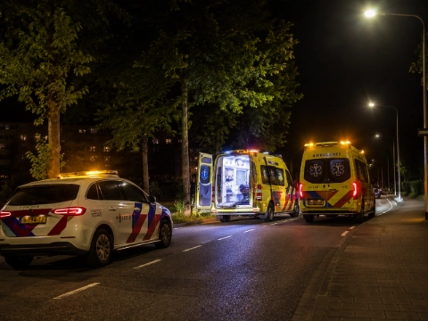 Fietser zwaargewond, twee ambulances en traumahelikopter opgeroepen