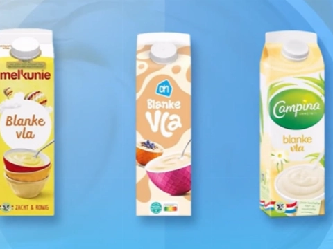 Blanke vla verdwijnt uit steeds meer supermarkten