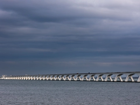 Zeelandbrug vanaf dinsdag zes weken dicht voor autoverkeer