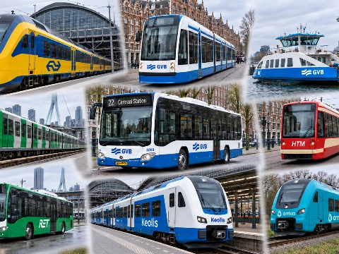 Landelijke staking legt woensdag vrijwel al het openbaar vervoer stil
