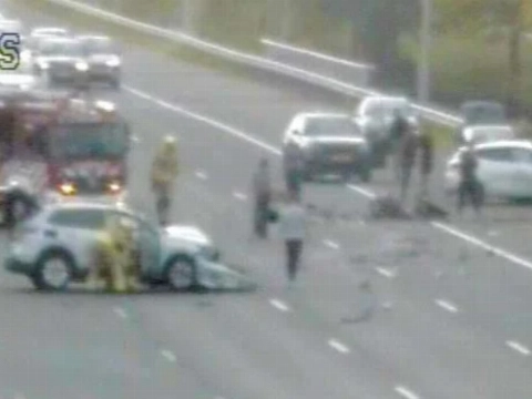 Vermoedelijke spookrijder overleden na botsing op A2 bij Breukelen