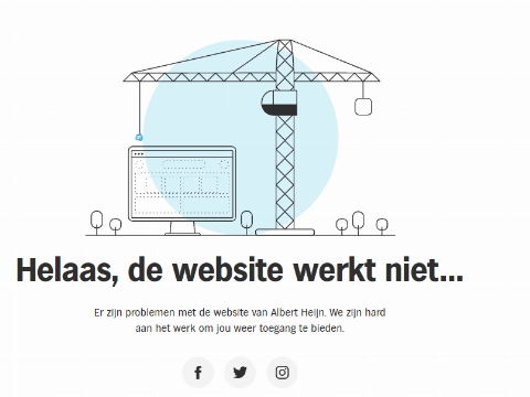 Albert Heijn bezorgt geen boodschappen na IT-incident, ook Etos en Gall & Gall getroffen