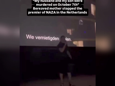 Overlevende 7 oktober uitgejouwd bij NAZAfilm in Delft: ‘Kan ons niet schelen’